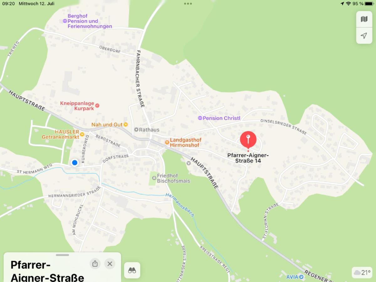 Ferienwohnungen Ebner Bischofsmais Esterno foto
